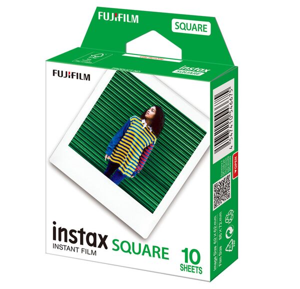 Fujifilm Instax SQUARE Sofortbildfilm  10 Aufnahmen