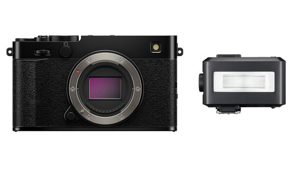 Fujifilm X-E5 + Godox iT30Pro - TTL Mini Flash  schwarz