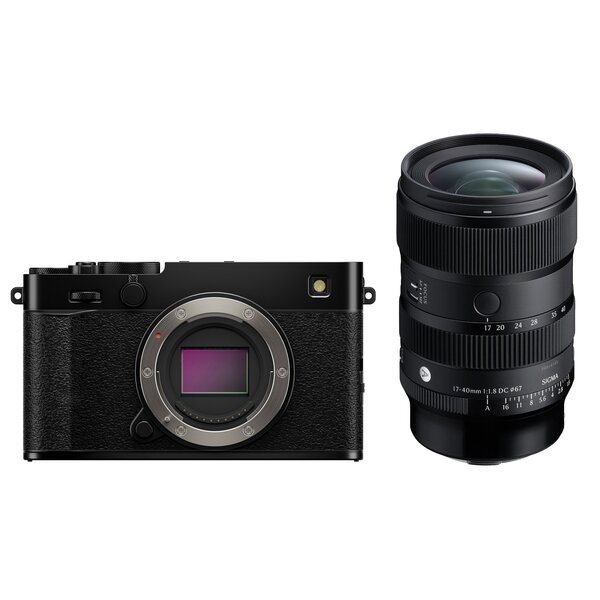 Fujifilm X-E5 + Sigma 17-40mm f/1.8 DC Art  schwarz