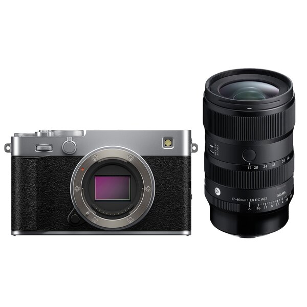 Fujifilm X-E5 + Sigma 17-40mm f/1.8 DC Art  silber