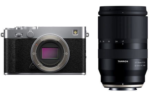 Fujifilm X-E5 + Tamron 17-70mm f/2.8 Di III-A VC RXD  silber