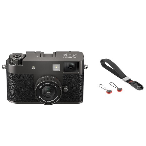 Fujifilm X half (X-HF1) + Peak Design Cuff Handgelenkschlaufe  anthrazit