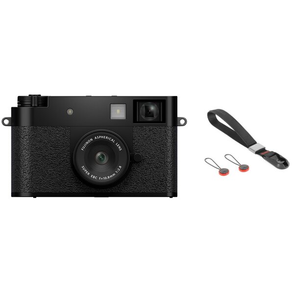 Fujifilm X half (X-HF1) + Peak Design Cuff Handgelenkschlaufe  schwarz