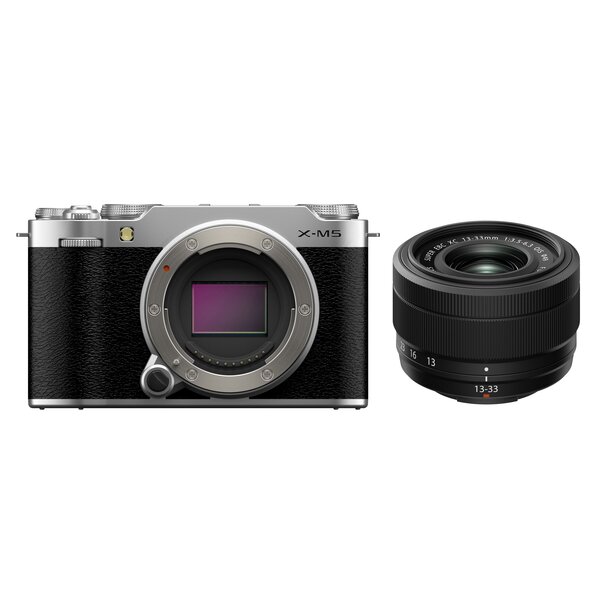 Fujifilm X-M5 + XC 13-33mm f/3,5-6,3 OIS  silber