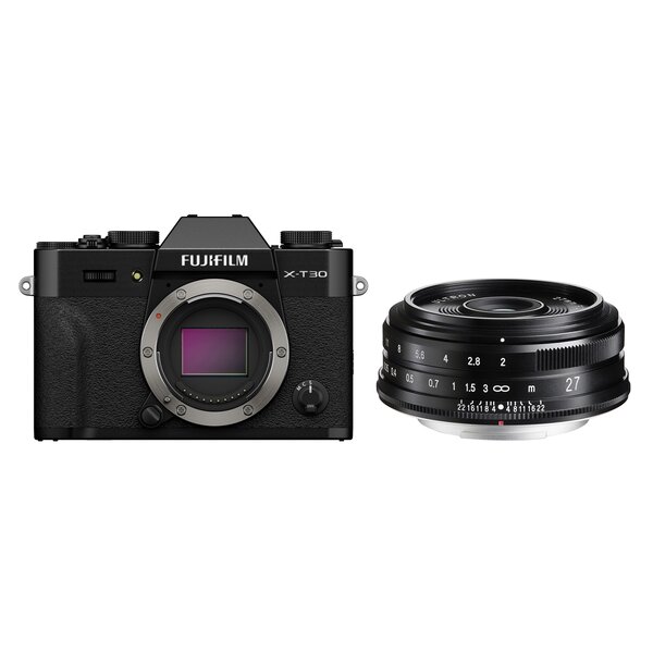 Fujifilm X-T30 III + Voigtländer Ultron 27mm f/2.0  schwarz