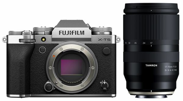 Fujifilm X-T5 + Tamron 17-70mm f/2.8 Di III-A VC RXD  silber