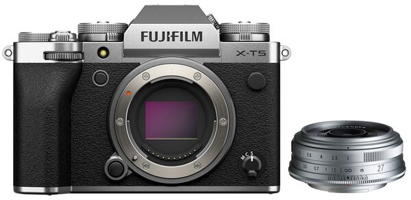 Fujifilm X-T5 + Voigtländer Ultron 27mm f/2.0  silber