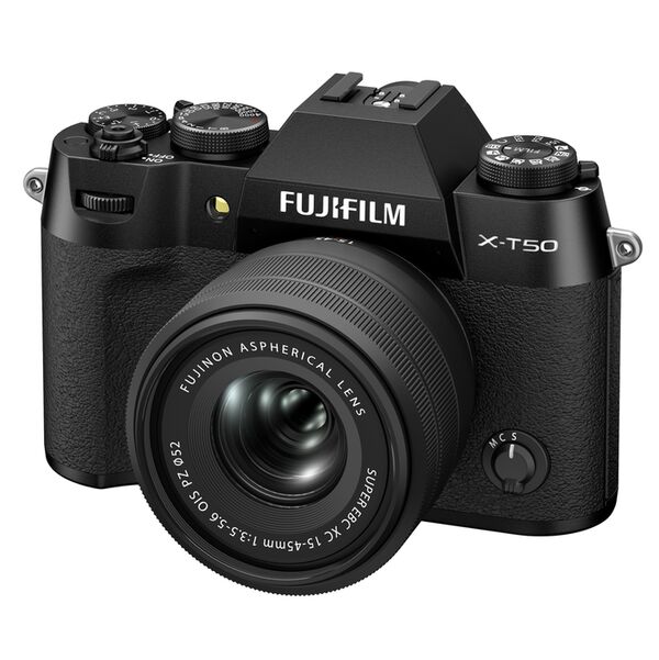 Fujifilm X-T50 + 15-45mm  schwarz
