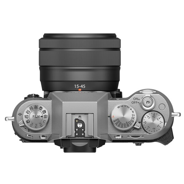 Fujifilm X-T50 + 15-45mm  silber