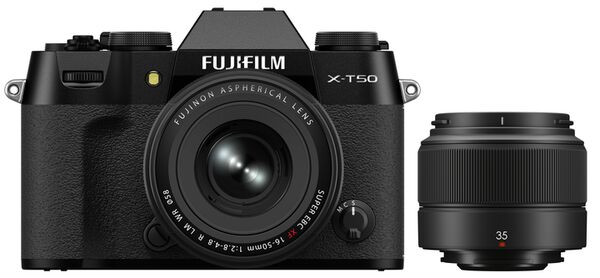 Fujifilm X-T50 + 16-50mm + XC 35mm f/2,0  schwarz
