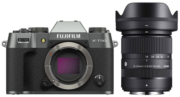 Fujifilm X-T50 + Sigma AF 18-50mm f/2,8 DC DN Contemporary  anthrazit