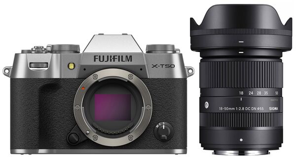 Fujifilm X-T50 + Sigma AF 18-50mm f/2,8 DC DN Contemporary  silber