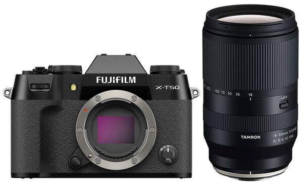 Fujifilm X-T50 + Tamron 18-300mm f/3.5-6.3 Di III-A VC VXD  schwarz
