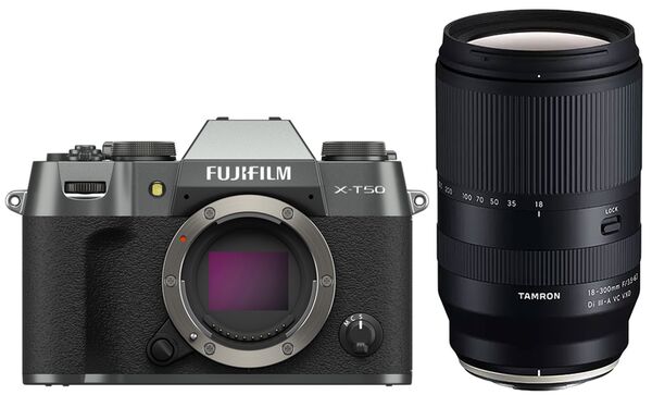 Fujifilm X-T50 + Tamron 18-300mm f/3.5-6.3 Di III-A VC VXD  anthrazit