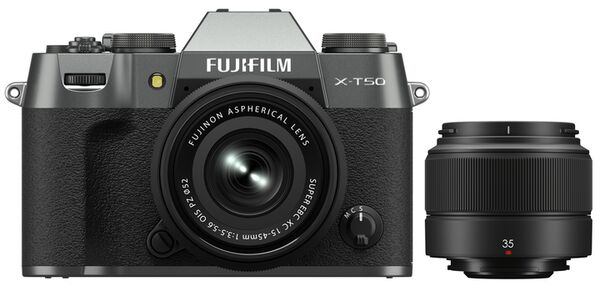 Fujifilm X-T50 + XC 15-45mm + XC 35mm f/2,0  anthrazit
