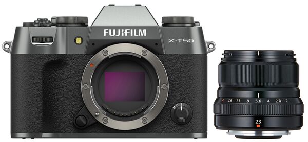 Fujifilm X-T50 + XF 23mm f/2,0 R WR  anthrazit