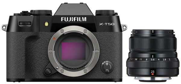 Fujifilm X-T50 + XF 23mm f/2,0 R WR  schwarz