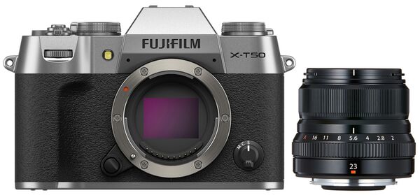 Fujifilm X-T50 + XF 23mm f/2,0 R WR  silber