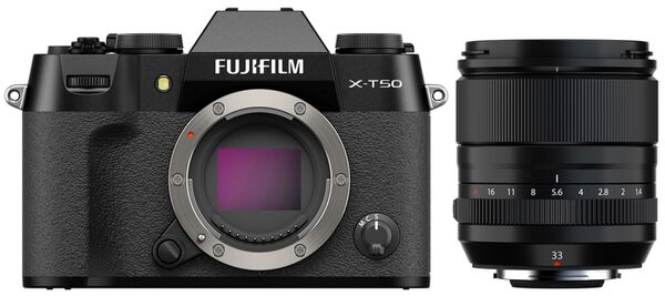 Fujifilm X-T50 + XF 33mm f/1,4 R LM WR  schwarz