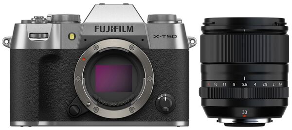 Fujifilm X-T50 + XF 33mm f/1,4 R LM WR  silber
