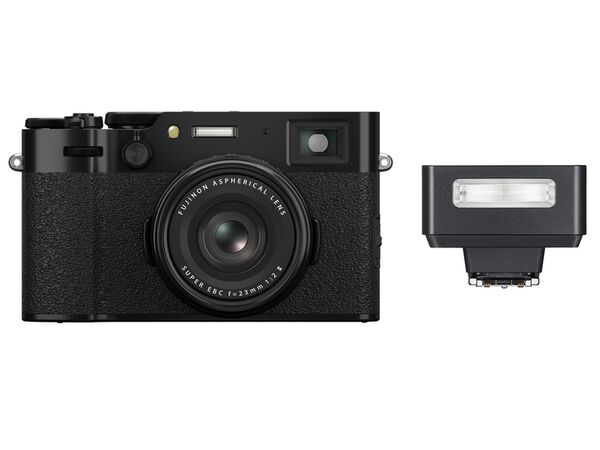 Fujifilm X100VI + Godox iT20 - TTL Mini Flash  Schwarz