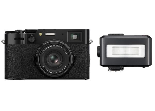 Fujifilm X100VI + Godox iT30Pro - TTL Mini Flash  schwarz