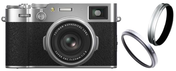Fujifilm X100VI + Weather-Resistant Kit  silber