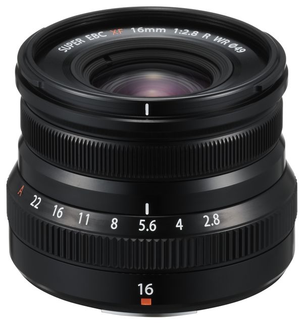 Fujifilm XF 16mm f/2,8 R WR  schwarz Fujifilm X