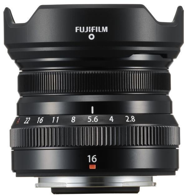 Fujifilm XF 16mm f/2,8 R WR  schwarz Fujifilm X