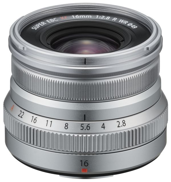 Fujifilm XF 16mm f/2,8 R WR  silber Fujifilm X