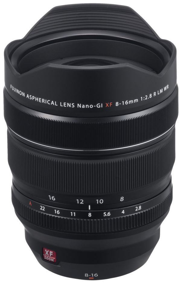 Fujifilm XF 8-16mm f/2,8 R LM WR  Fujifilm X schwarz