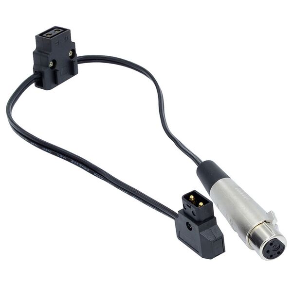 FXLion D-tap zu vierpoligen XLR Kabel (mit D-tap) 