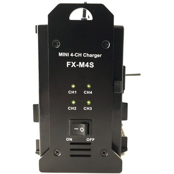 FXLion MINI 4-ch V-lock Ladegerät 16.8V/2A*4 