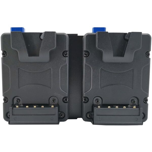 FXLion Nano One Dual V-lock Platte (hot swap) (mit 3x D-tap) 