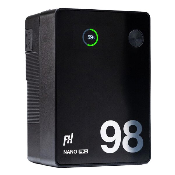 FXLion Nano Pro 14.4V / V-Mount Akku mit PD 100W  98 Watt