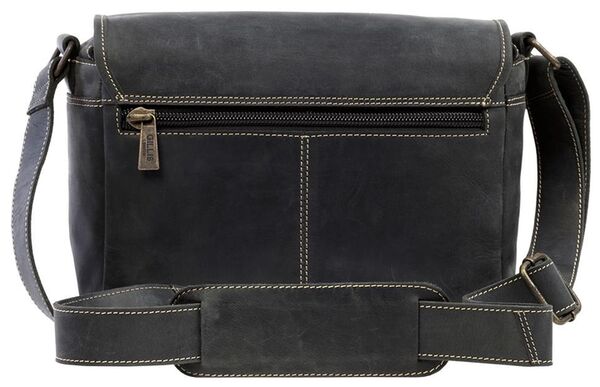 Gillis Leder Foto Schultertasche Trafalgar  vintage black