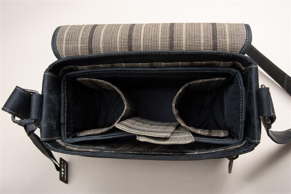 Gillis Leder Foto Schultertasche Trafalgar  vintage black