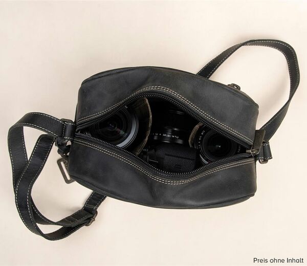 Gillis Leder Fototasche  Trafalgar Compact  vintage black