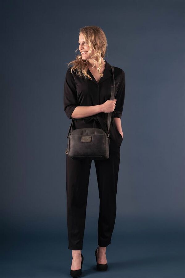 Gillis Leder Fototasche  Trafalgar Compact  vintage black