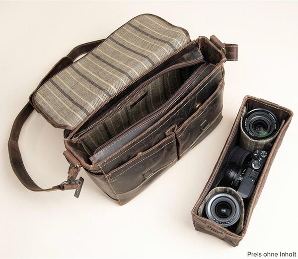 Gillis Leder Tasche Trafalgar Attaché  vintage brown