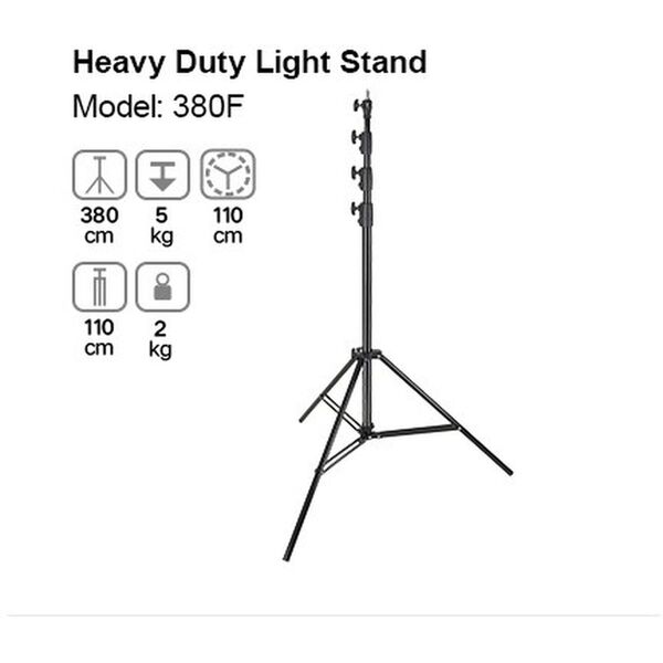 Godox 380F Heavy Duty Light Stand 