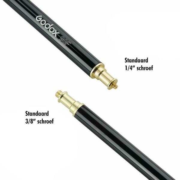 Godox 90F Foldable Floor Light Stand with Removable Base 