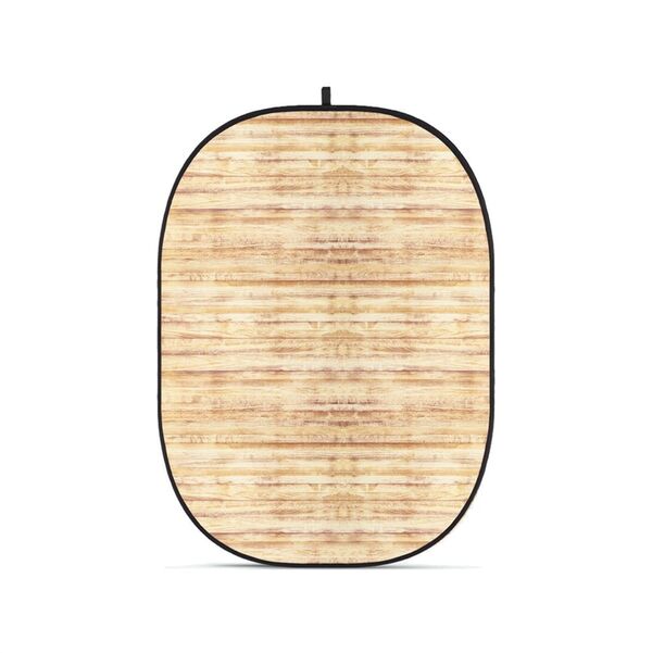 Godox CBA-WW - Klappbare Hintergrundkulisse - Holzwand  Nr. 1