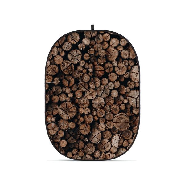 Godox CBA-WW - Klappbare Hintergrundkulisse - Holzwand  Nr. 10