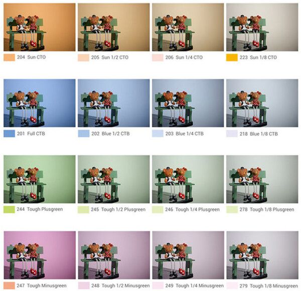 Godox Color Gels 16pcs SA 11T 