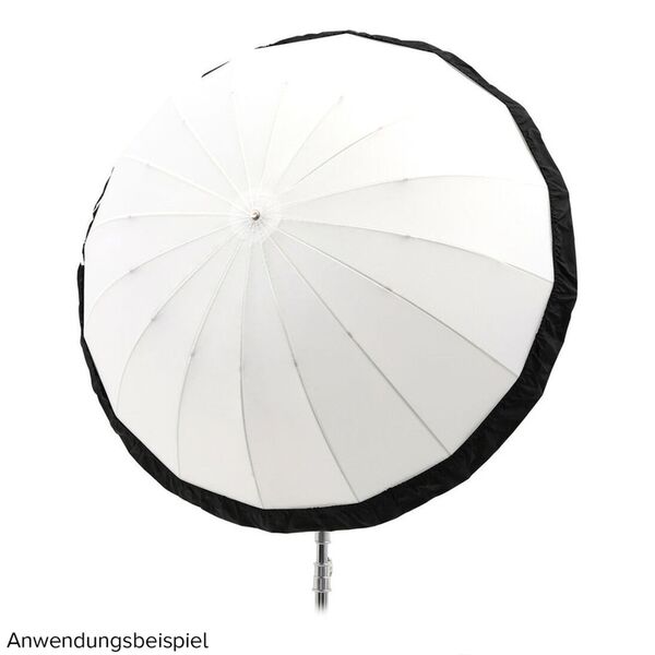 Godox DPU-130BS silber/schwarzes reflektierendes Gewebe für Parabolschirm 