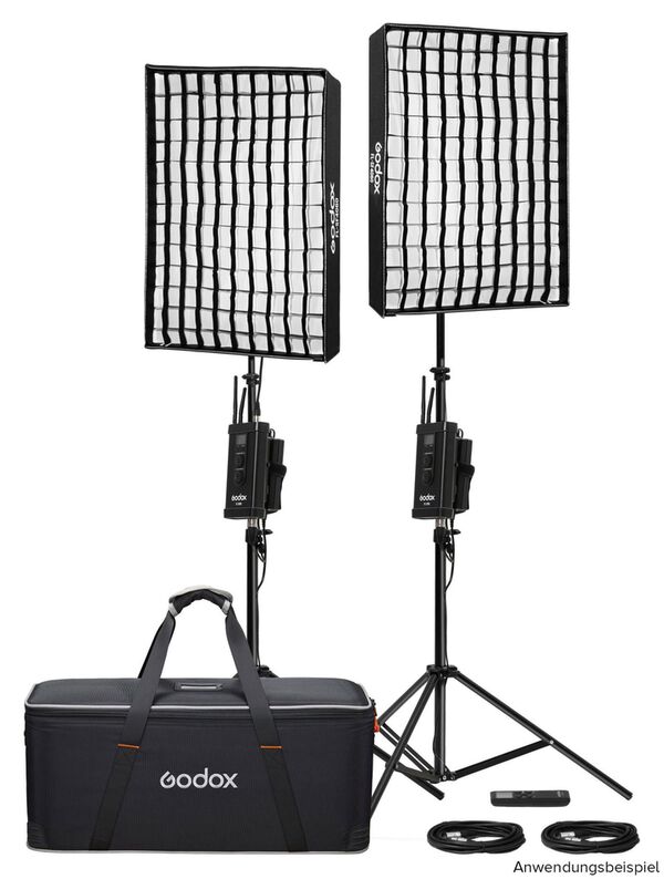 Godox FL100-K2 - Kit 2 x FL100 & Accessories 