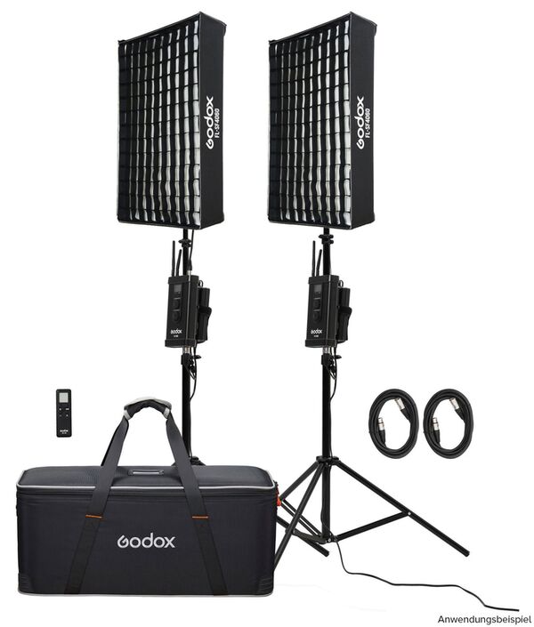 Godox FL100-K2 - Kit 2 x FL100 & Accessories 