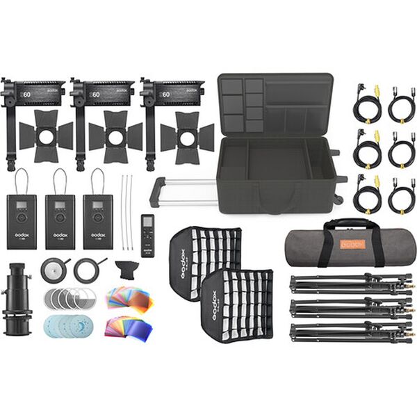 Godox Focusing LED Light S60 Kit 