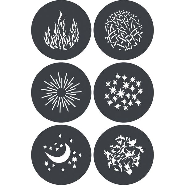 Godox GOBO Set für MG1200Bi  GP-GS1